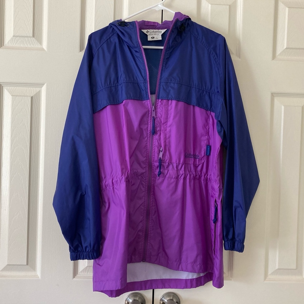 Vintage Packable Columbia windbreaker lightweight jacket - size medium large